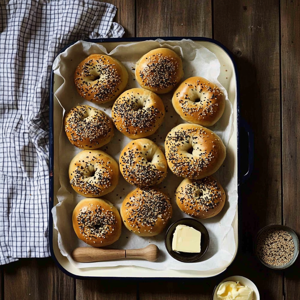 Sourdough Discard Bagels