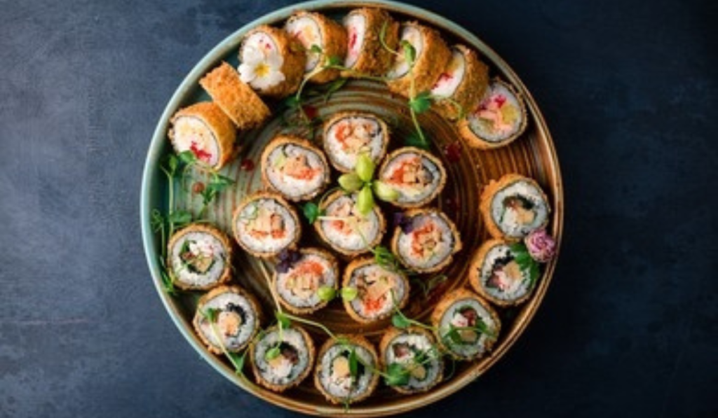 Salmon Sushi Bake Recipe