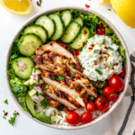 Fresh & Flavorful Greek Chicken Bowls!