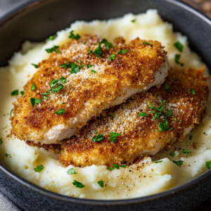 Easy Garlic Parmesan Crusted Chicken – Crispy, Juicy & Irresistible!