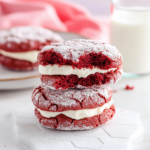 Red Velvet Sandwich Cookies with Cream Cheese Frosting: The Ultimate Valentine’s Day Treat