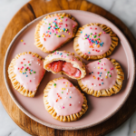 🍓 Strawberry Rhubarb Pop Tarts – A Homemade Delight!