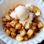 Air Fryer Cinnamon Maple Apples