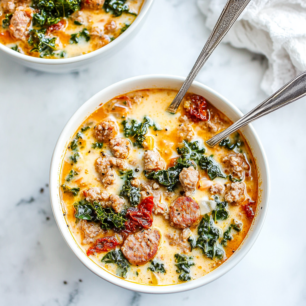 Instant Pot Keto Tuscan Soup