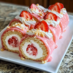 Strawberry Shortcake Cheesecake Rolls: A Decadent Dessert Delight