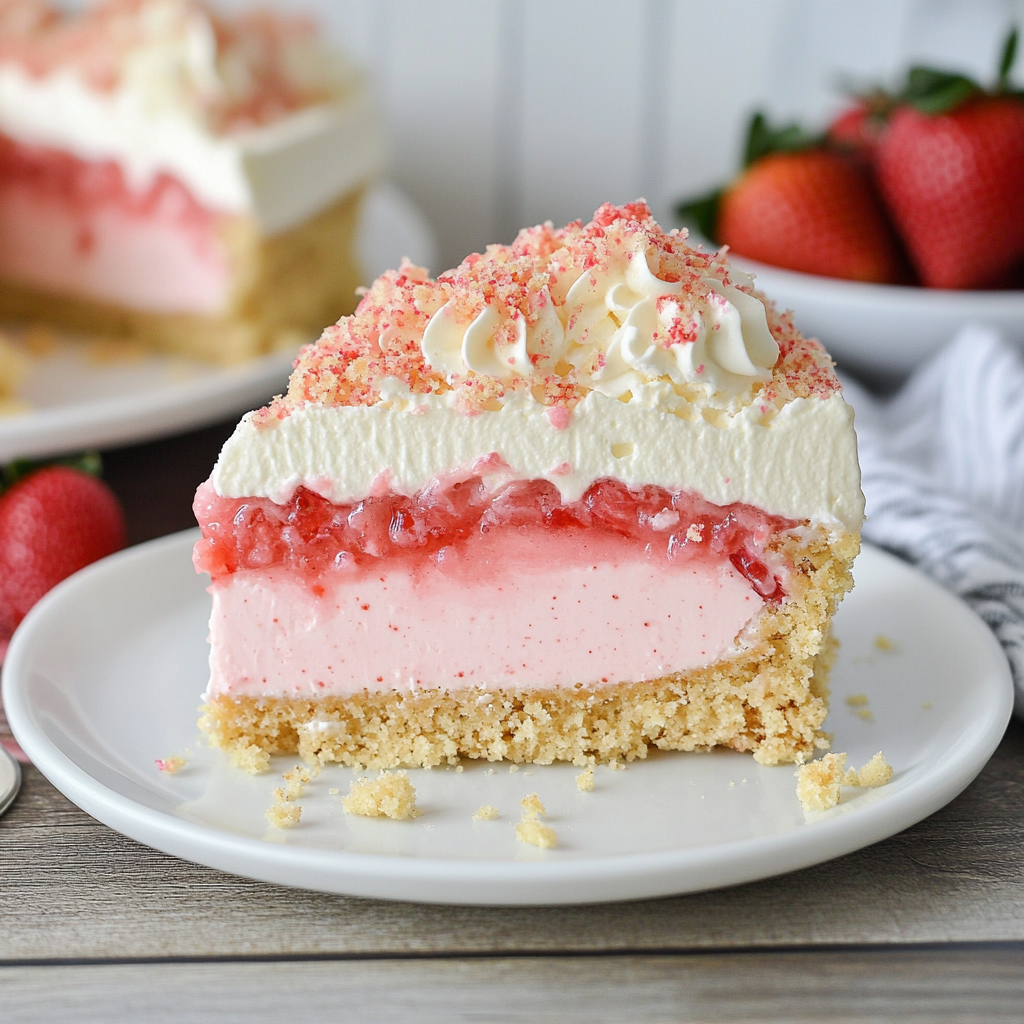 Strawberry Shortcake-Inspired Layered Dessert: A Feast for the Senses!