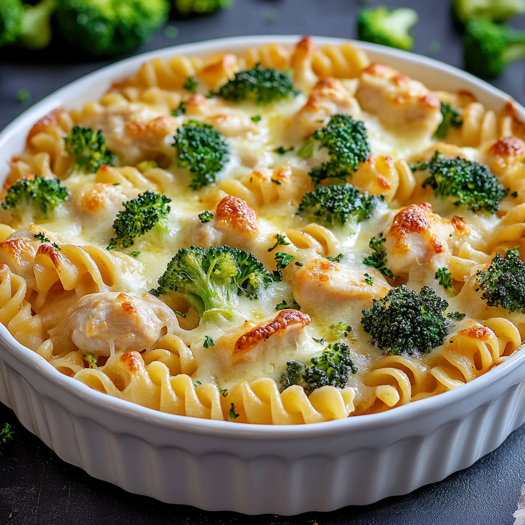 Chicken and Broccoli Pasta Bake