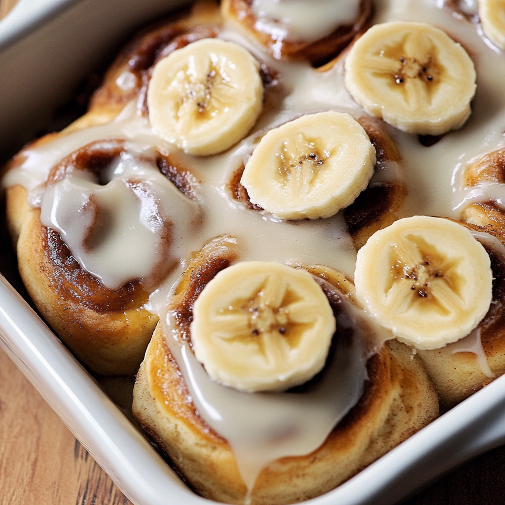 Banana Cinnamon Rolls: A Decadent Fusion of Banana Bread and Cinnamon Rolls