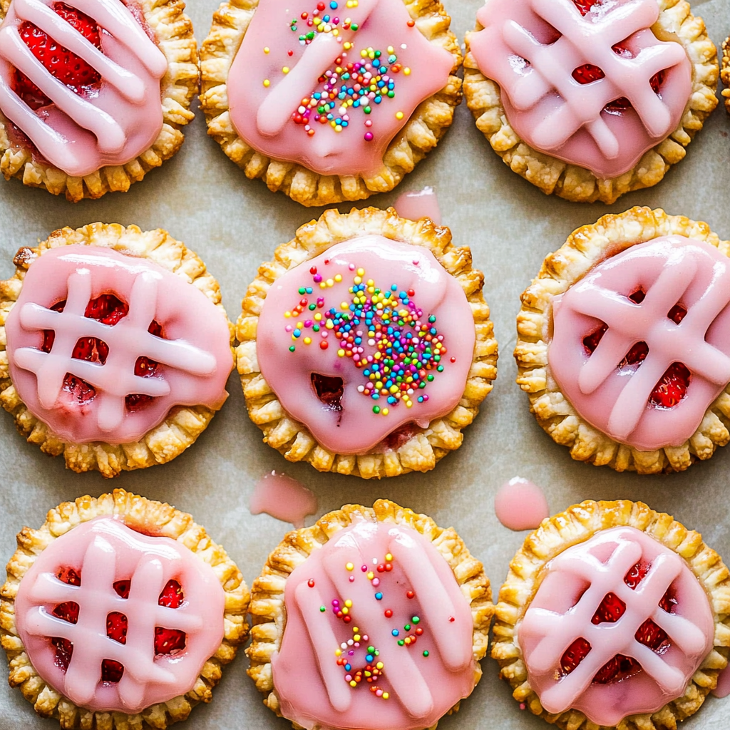 Strawberry Rhubarb Pop Tarts Recipe: Gluten-Free & Dairy-Free Delight