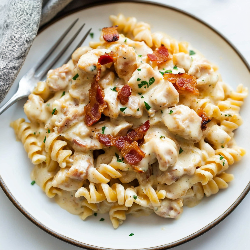 Chicken Bacon Ranch Pasta: A Creamy, Flavor-Packed Dinner Recipe