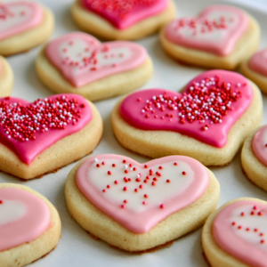 Valentine’s Day Sugar Cookies