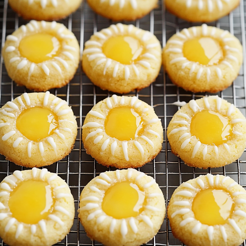 Lemon Thumbprints: A Burst of Citrus in Every Bite