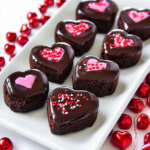 Chocolate Dipped Brownie Hearts: The Perfect Valentine’s Day Treat