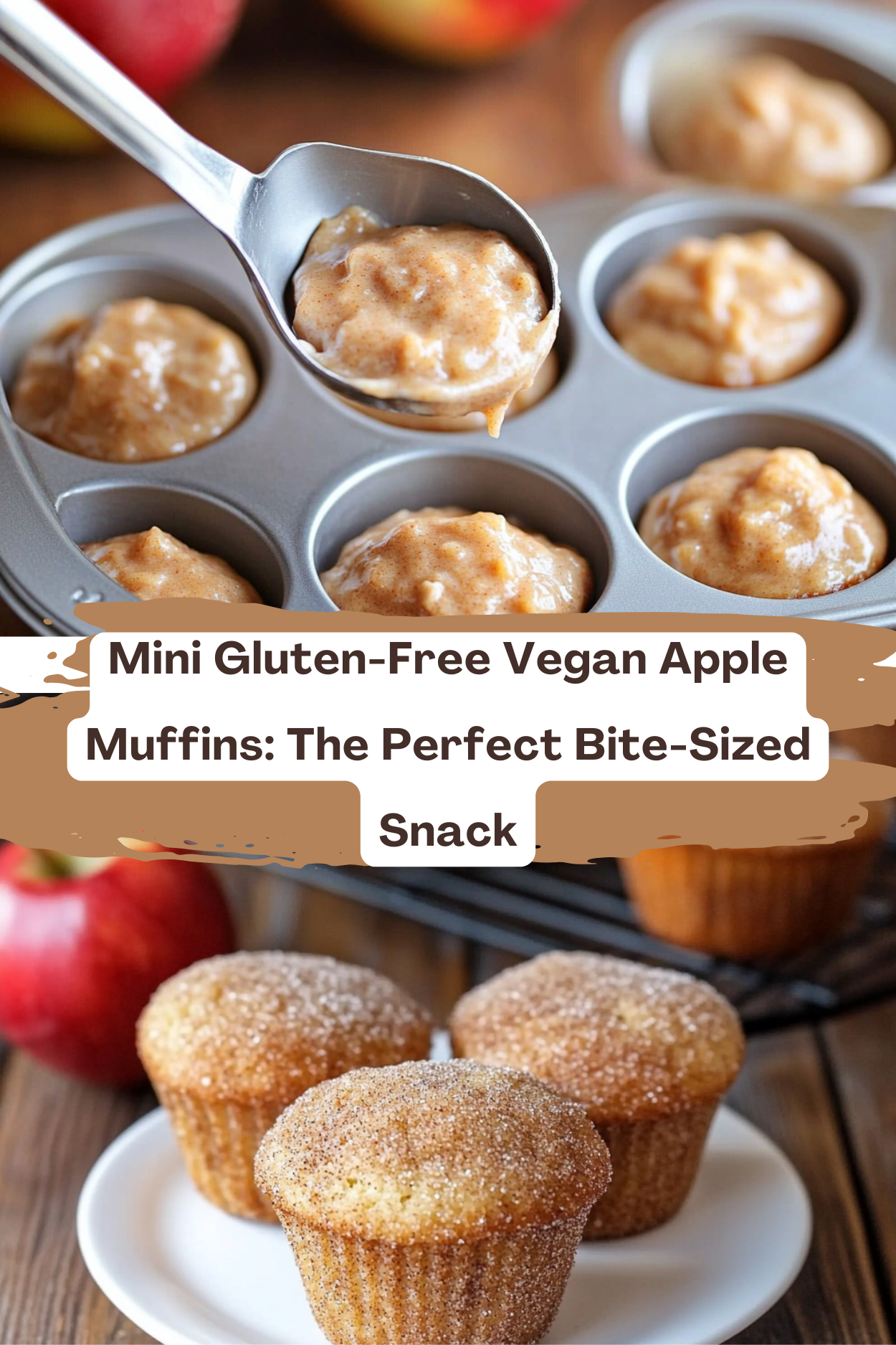 Mini Gluten-Free Vegan Apple Muffins: The Perfect Bite-Sized Snack