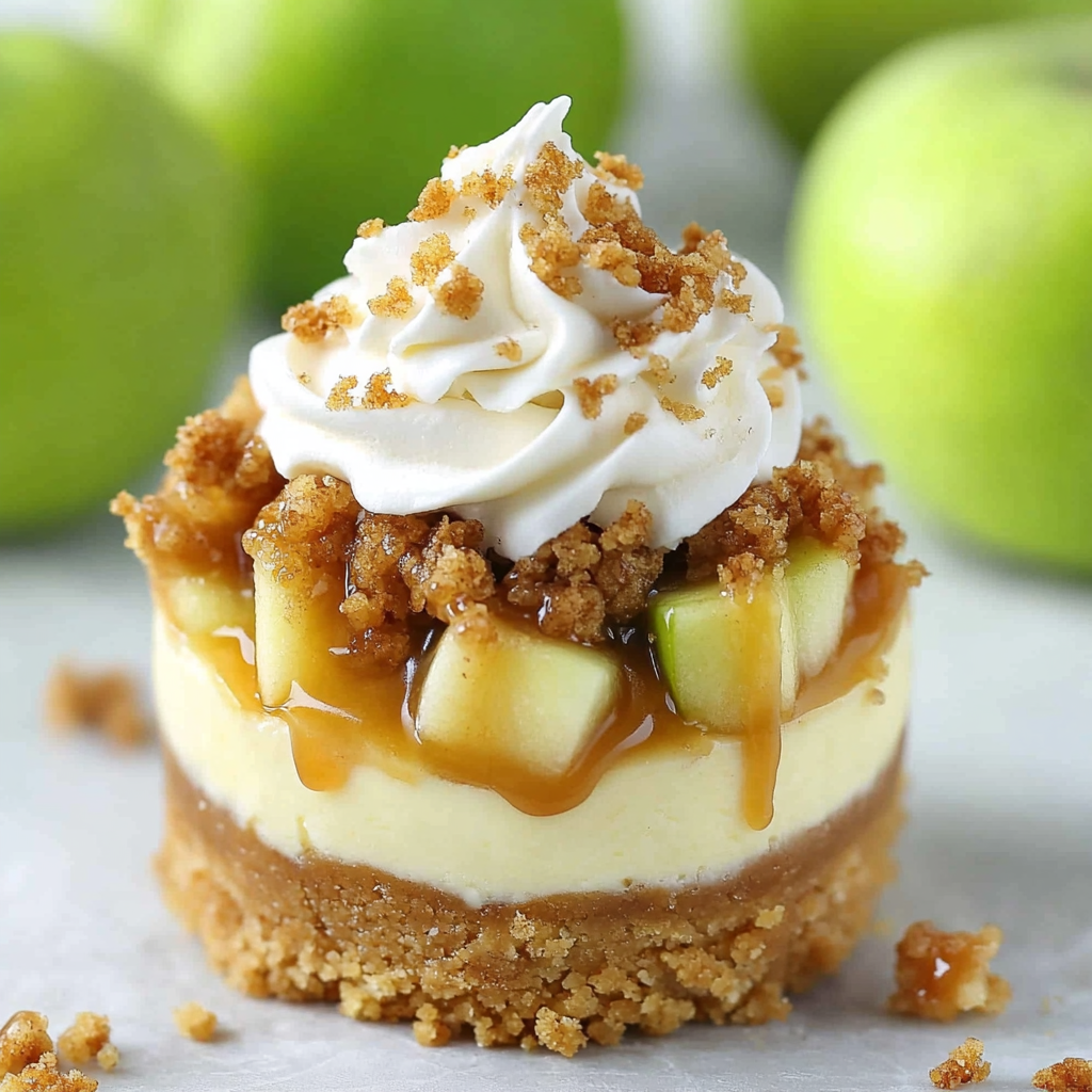 Apple Crisp Mini Cheesecakes: The Perfect Fall Dessert