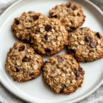 Chocolate Chip Banana Oatmeal Cookies