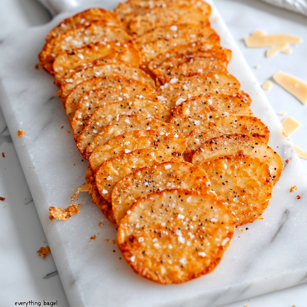 Bagel Cheese Chips Recipe: A Crunchy, Low-Carb Snack You’ll Love!