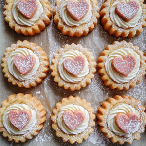 Valentine’s Linzer Cookies
