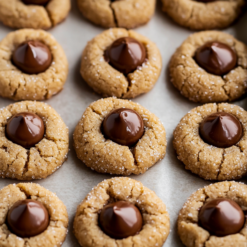 Classic Peanut Butter Blossoms – A Holiday Favorite!