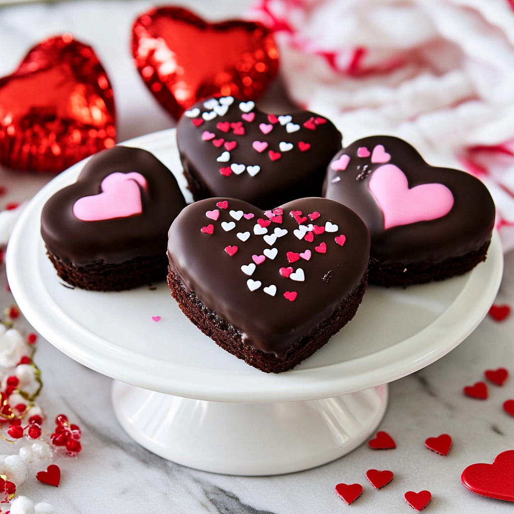 Chocolate Dipped Brownie Hearts: The Perfect Valentine’s Day Treat