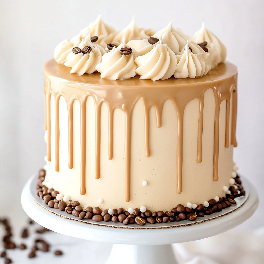 White Chocolate Mocha Cake