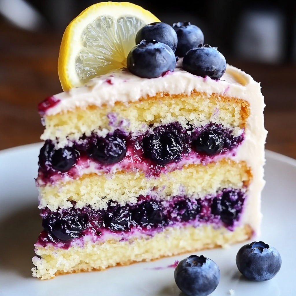 Lemon Blueberry Cake