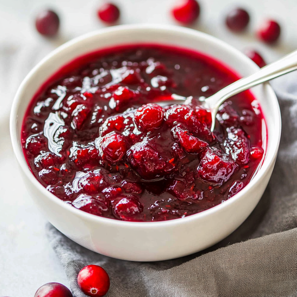 Homemade Cranberry Sauce