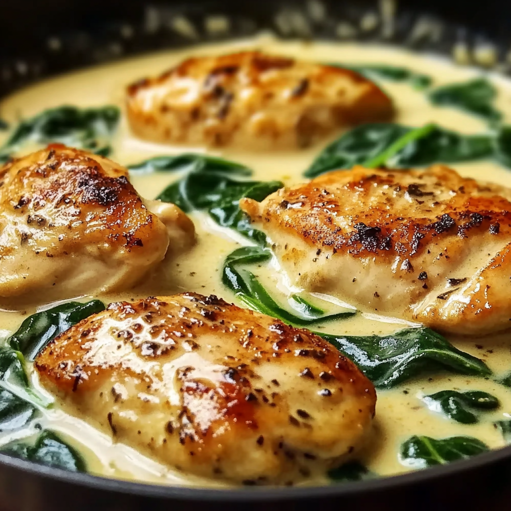 Creamy Chicken Florentine