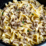 Easy Ground Beef Stroganoff