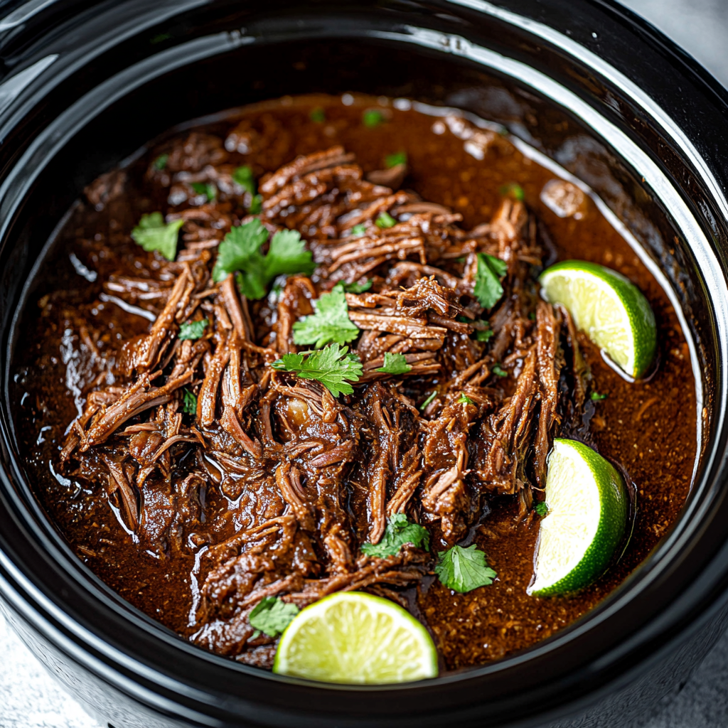 Honey Chipotle Shredded Beef Tacos