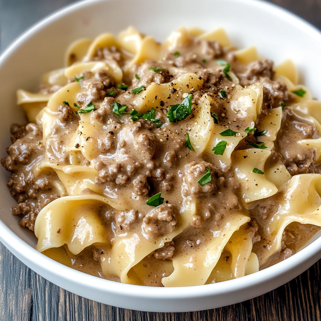 Easy Beef and Noodles