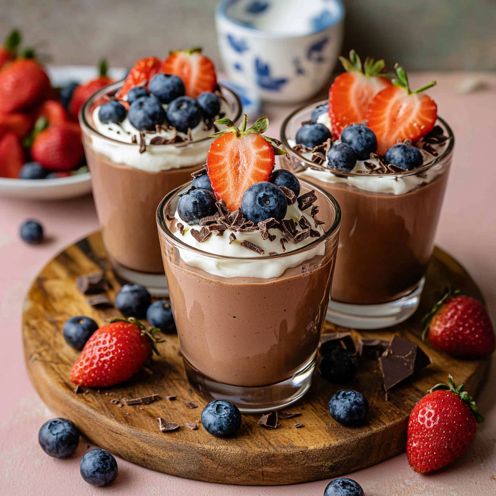 Creamy Chocolate Protein Pudding