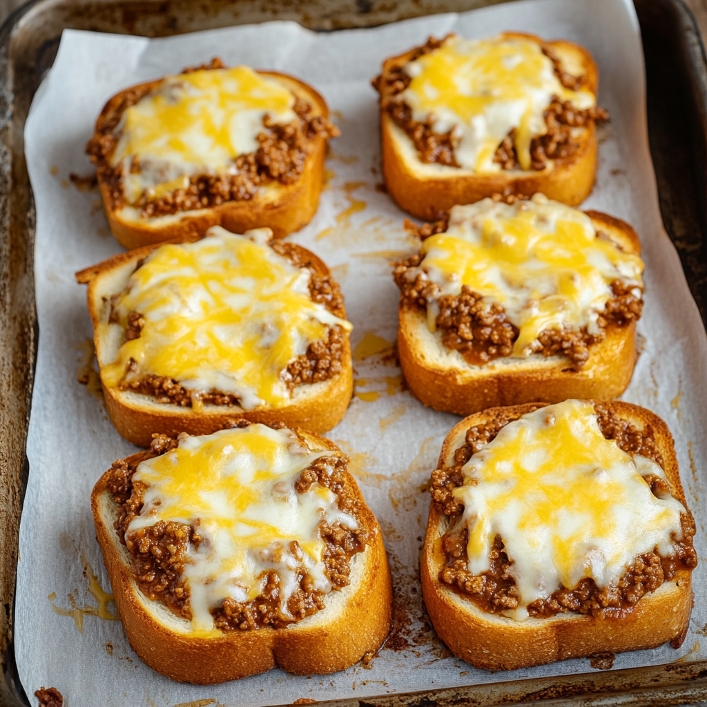 Garlic Bread Sloppy Joes – The Ultimate Comfort Food!