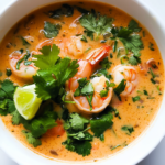 Easy Coconut Curry Shrimp Soup