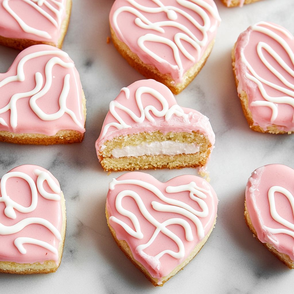 Copycat Little Debbie Valentine Cakes