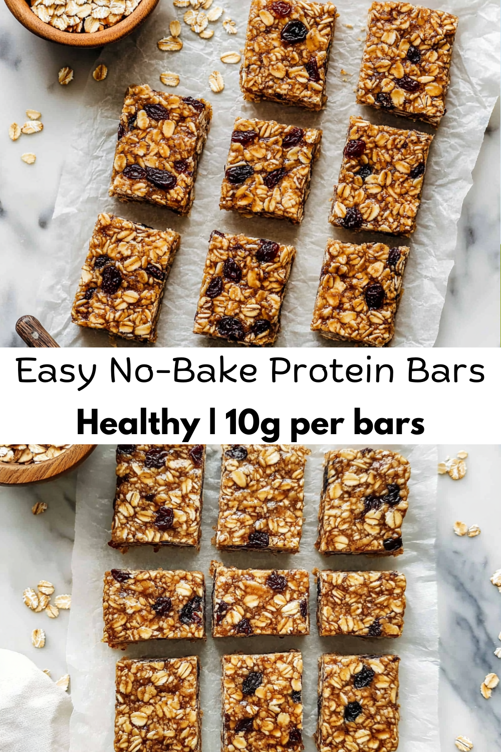 Easy No-Bake Protein Bars