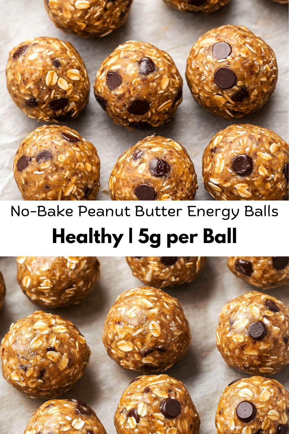 No-Bake Peanut Butter Energy Balls