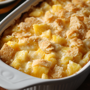 Southern Pineapple Casserole