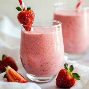 Refreshing Strawberry Smoothie!