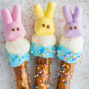 Peeps Pretzel Rods