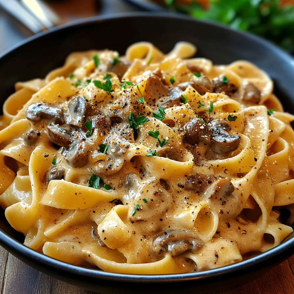 Easy Beef Stroganoff