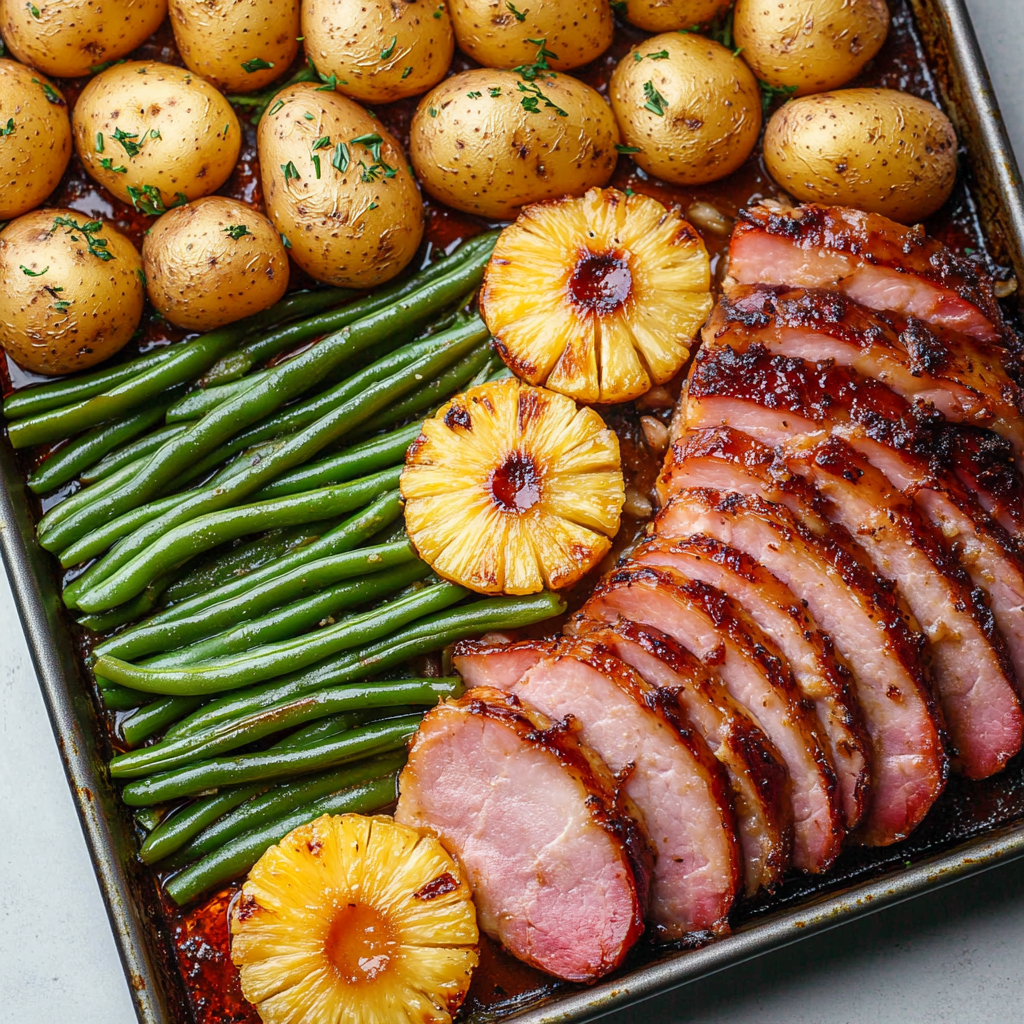 Easy Easter Dinner on a Sheet Pan