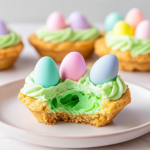 Easter Basket Sugar Cookie Cups