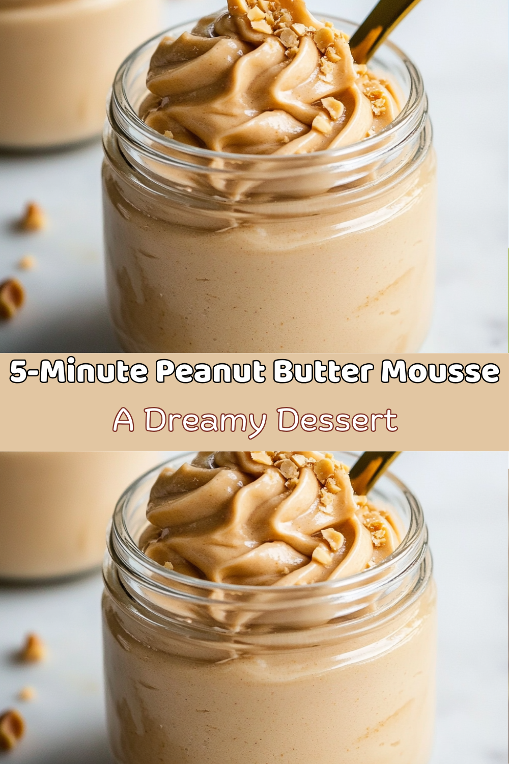 5-Minute Peanut Butter Mousse