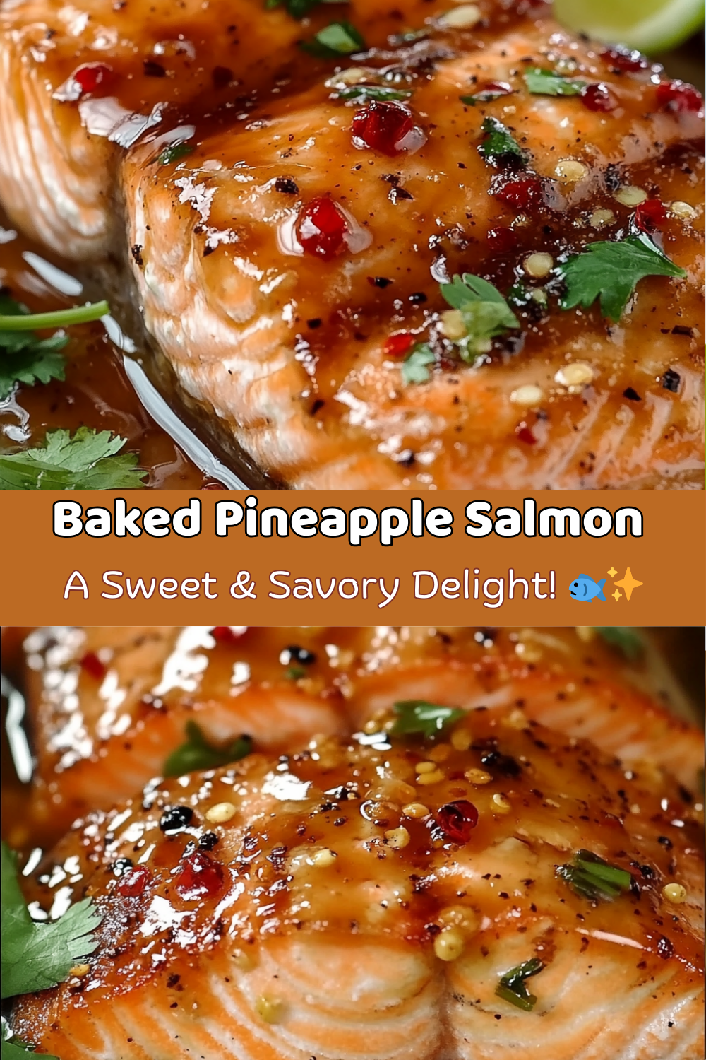 Baked Pineapple Salmon