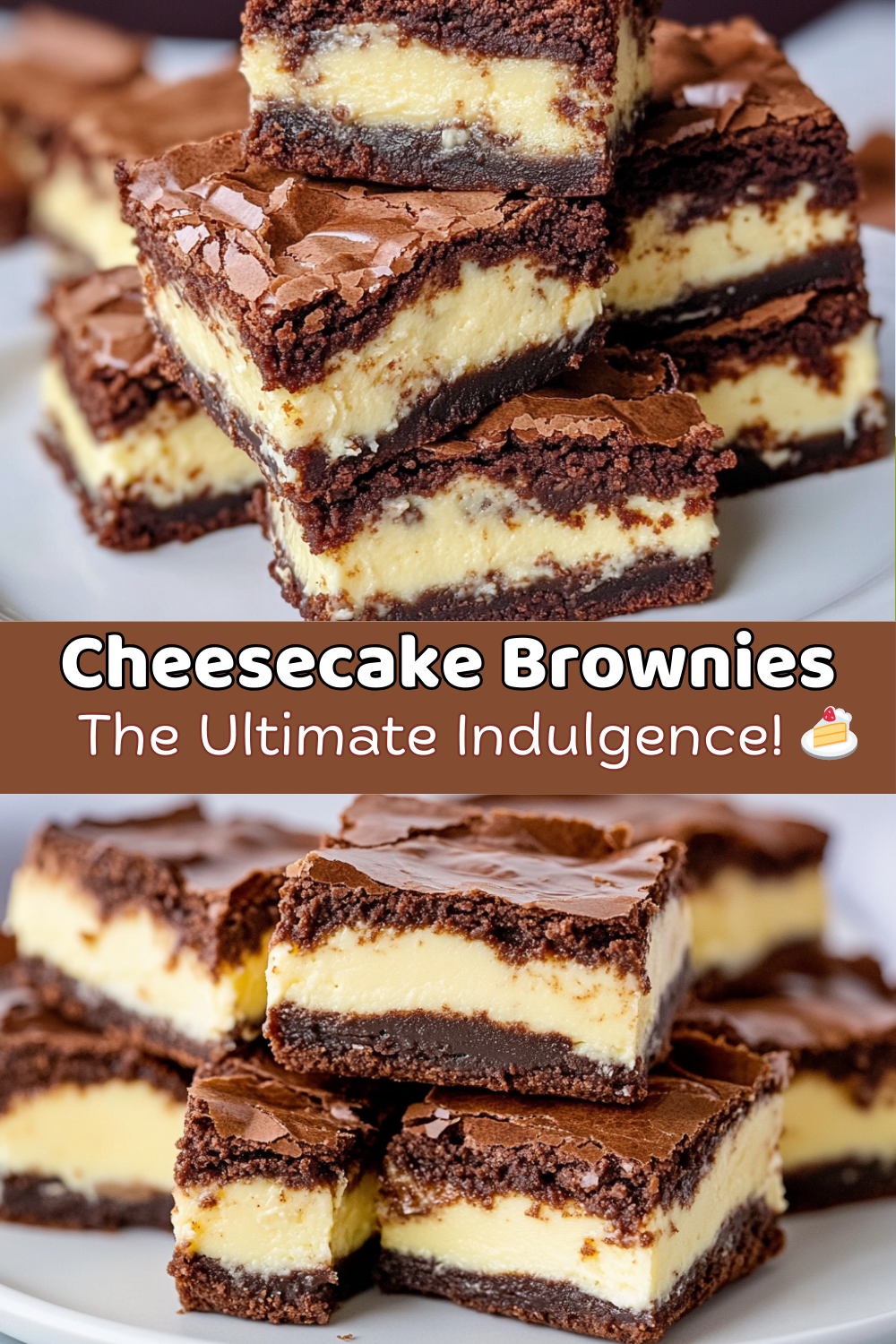 Cheesecake Brownies