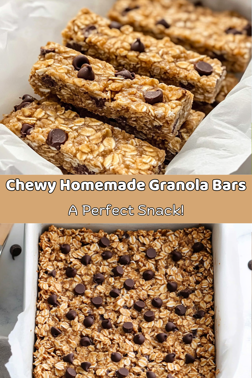 Chewy Homemade Granola Bars