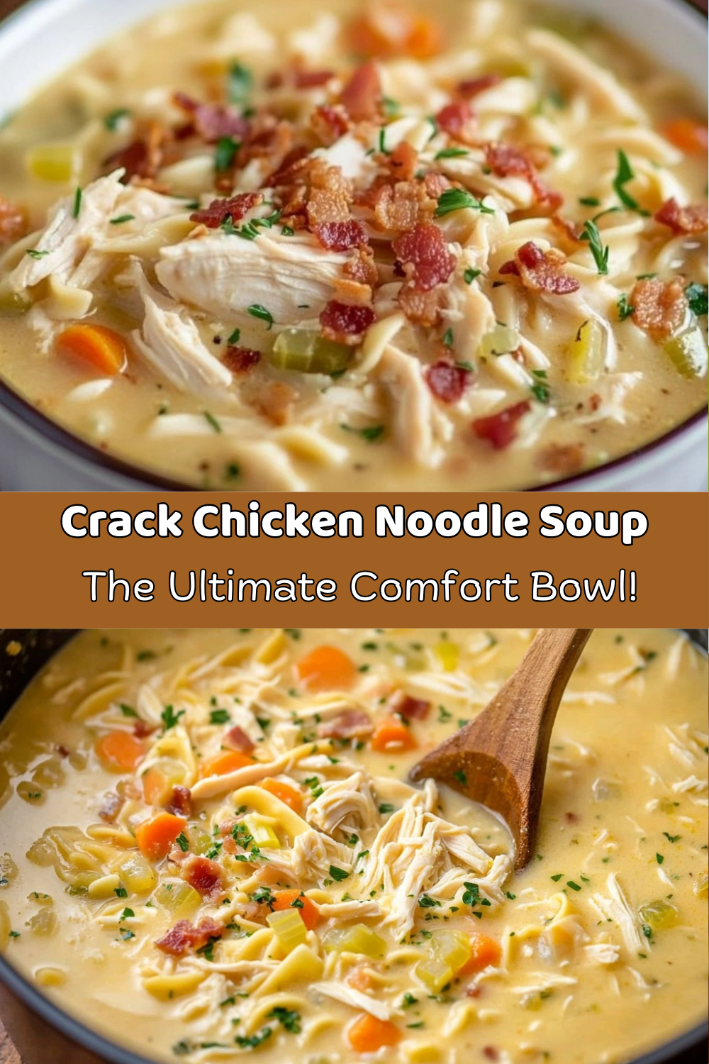 Crack Chicken Noodle Soup