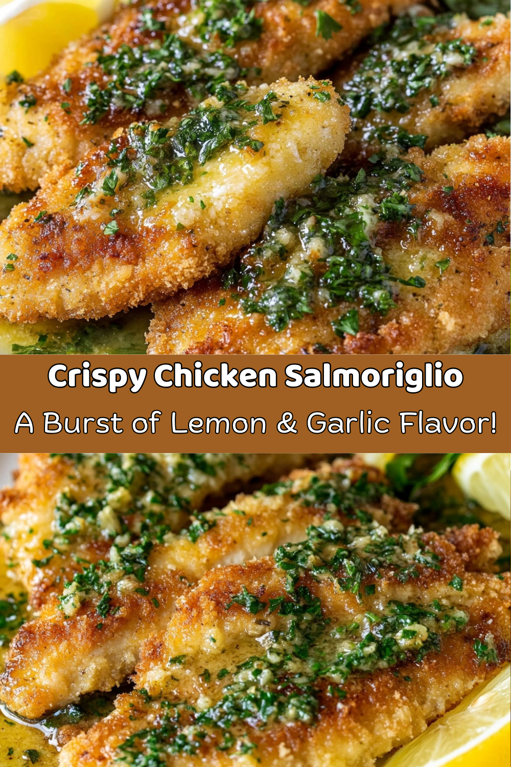 Crispy Chicken Salmoriglio