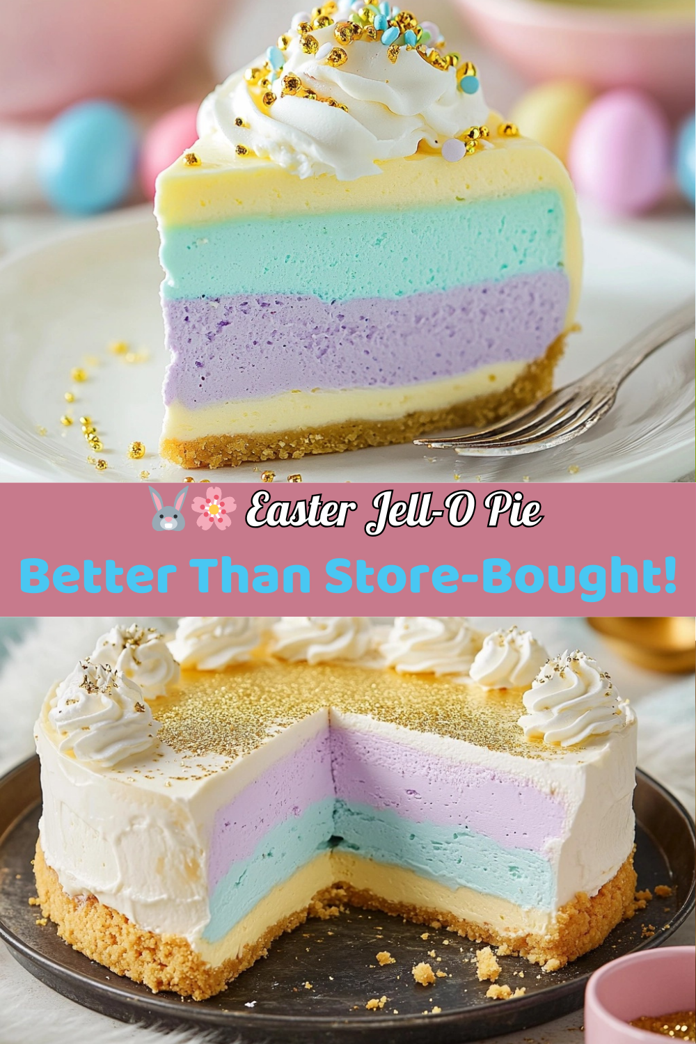 Easter Jell-O Pie